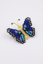 Broche Luxury Mariposa Morpho Azul